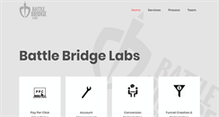 Desktop Screenshot of battlebridgelabs.com